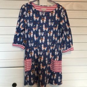 JoJo Maman BeBe Dress Lama EUC